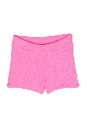 Logo-Strap Crinkle Stretch-Shorts SAINT BARTH KIDS | SHRL00204183D